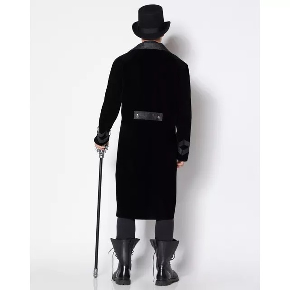 Spirit Black Renaissance Victorian-Style Gothic 🧛♂️ Costume Jacket - Picture 4 of 16